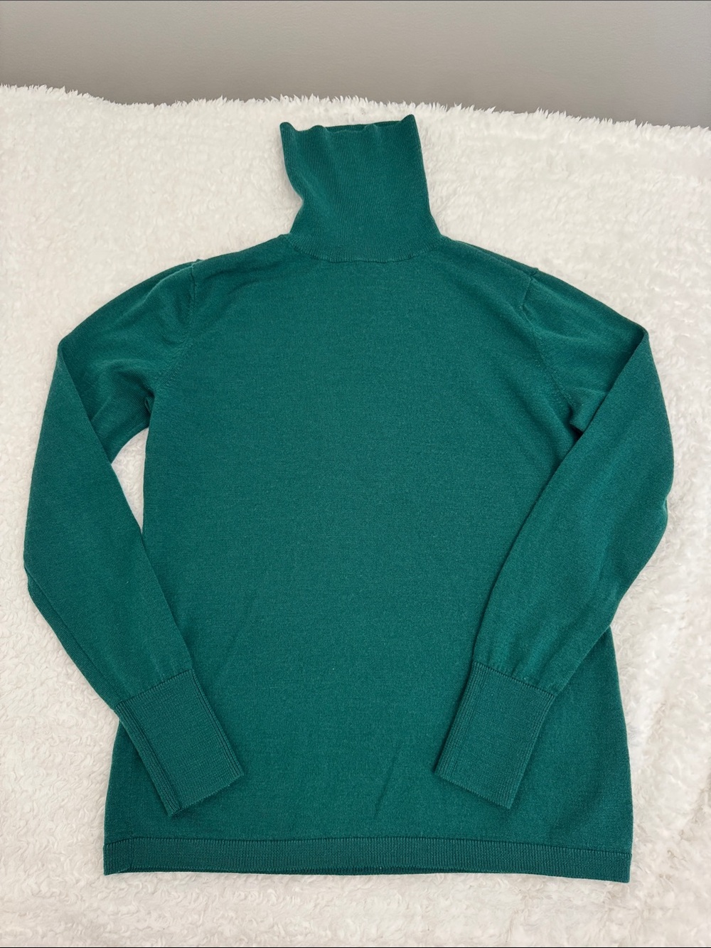 1901 Teal Green Turtleneck Sweater
